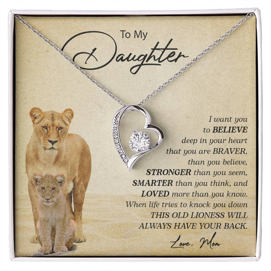 To My Daughter | Forever Love Necklace